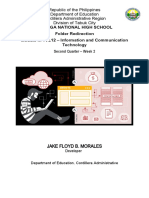 Kalinga National High School Folder Redirection Module in TVL12 - Information and Communication Technology