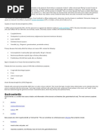 Gastroenteritis: Chronic Renal Failure