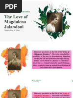 The Love of Magdalena Jalandoni