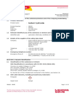 Safety Data Sheet: Sodium Hydroxide