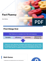 Fact Fluency Project