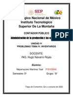 PROBLEMAS TEMA IV. INVENTARIOS. Yael Nepo PDF