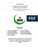 Pengertian Dan Sejarah Masyarakat Madani (Kel.1)