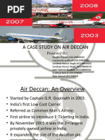 A Case Study On Air Deccan: Presented by