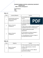 Lesson Plan - FIN-5301 - Managerial Finance (SB)