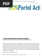 2 - Análise e Interpretação Do Certificado de Calibração - Incerteza de Medição - Portal Action