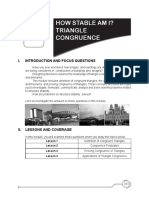 Module - Triangle Congruence PDF