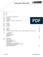 Grade 11 - Life Science - November Paper 1 - Memo