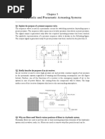 Hydraulic and Pneumatic Actuating Systems