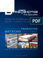 Catalogo de Productos Metecno de Colombia