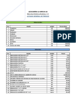 Presupuesto Taller Vehiculo Liviano