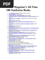 TIME Magazine's All-Time 100 Nonfiction Books