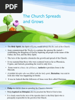 The Church Spreads and Grows