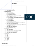 LT Power Cable Sizing Criteria As Per NTPC