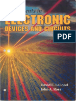 Experiments in Principles of Electronic Devices and Circuits by David E. Lalond and John A. Ross