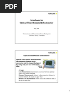 Guidebook For Optical Time Domain Reflectometer