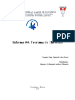 Informe 4 - Metodo de Thevenin