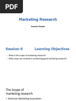 Marketing Research: Prasanta Chopdar