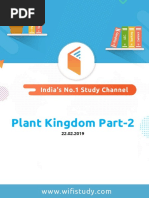 Plant Kingdom Part-2