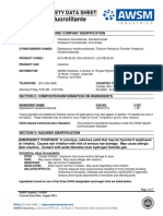 Potassium - Fluorotitanate - Materials Safety Data Sheet