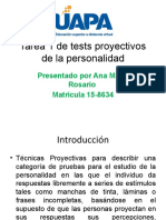 Tarea 1 de Tests Proyectivos de La Personalida Power Point