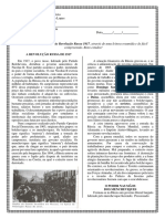 Terceira Atividade Remota 9 Ano Historia PDF