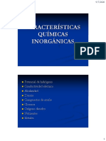 4º Tema - Parámetros Químicos Inorgánicos