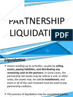 AFAR - Partnership Liquidation