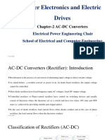 Power Electronics and Electric Drives: Chapter-2 AC-DC Converters