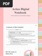 Artizo Digital Notebook: Here Is Where Your Presentation Begins