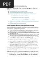 SSL Over WebSphere