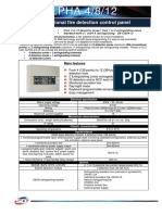 ALPHA 4/8/12: Conventional Fire Detection Control Panel