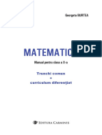 Manual Mate X TC + Curriculum Diferentiat PDF