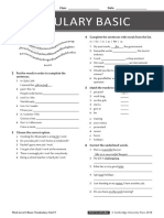 Vocabulary Basic: Name Class Date