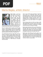 ARTIST BIO: Marita Begley