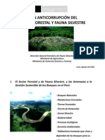 Plan Anticorrupción Del Sector Forestal y Fauna Silvestre