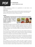 3° Medio - Ciencias - Proyecto Los Superalimentos