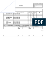 Inspection & Test Plan: Stone Works As Shown in The Drawings