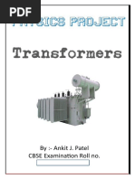 Vdocuments - MX - Physics Investigatory Project On Transformers by Vishesh