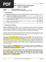 01 PRMGT Assignment Question & Marking Scheme