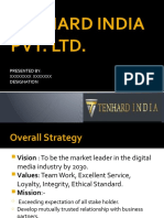 Tenhard India Pvt. LTD.: Presented By: XXXXXXXX XXXXXXX Designation