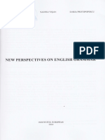 New Perspectives On English Grammar - Ruxandra Visan