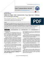 Vehicle To Vehicle V2V Communication Scope Importa PDF