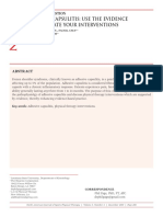 Adhesive Capsulitis: Use The Evidence To Integrate Your Interventions