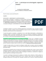 Luís de Lima Pinheiro - Convenção de Arbitragem (Aspectos Internos e Transnacionais) - Ordem Dos Advogados