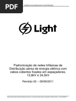 Padronização de Rede Compacta em Espaçadores 15kV e 362kV - Revisão 02