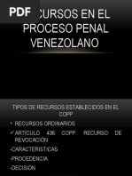 Recursos en El Proceso Penal Venezolano