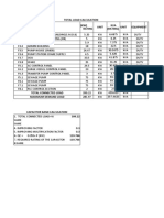 Total Load Calculation SL No Load Description Unit Unit Equipment (KW) Rating KVA (Rating)