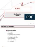 07 - Formation Batterie Généralités AEG