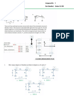 Name: Rolly S. Tambe Subject: CE 225-Structural Dynamics Assignment No: 3 Date Submitted: October 30, 2020